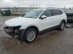 Volkswagen salvage cars for sale: 2019 Volkswagen Tiguan SE