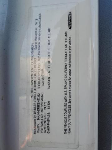 2019 Freightliner Cascadia 126