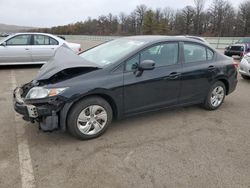 Honda Civic salvage cars for sale: 2013 Honda Civic LX