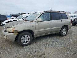 Toyota Highlander salvage cars for sale: 2002 Toyota Highlander Limited