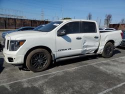 Nissan salvage cars for sale: 2018 Nissan Titan SV