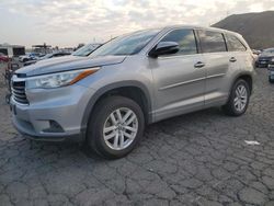 Toyota Highlander salvage cars for sale: 2016 Toyota Highlander LE