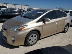 Toyota Prius salvage cars for sale: 2010 Toyota Prius