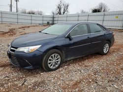 Toyota Camry salvage cars for sale: 2015 Toyota Camry LE