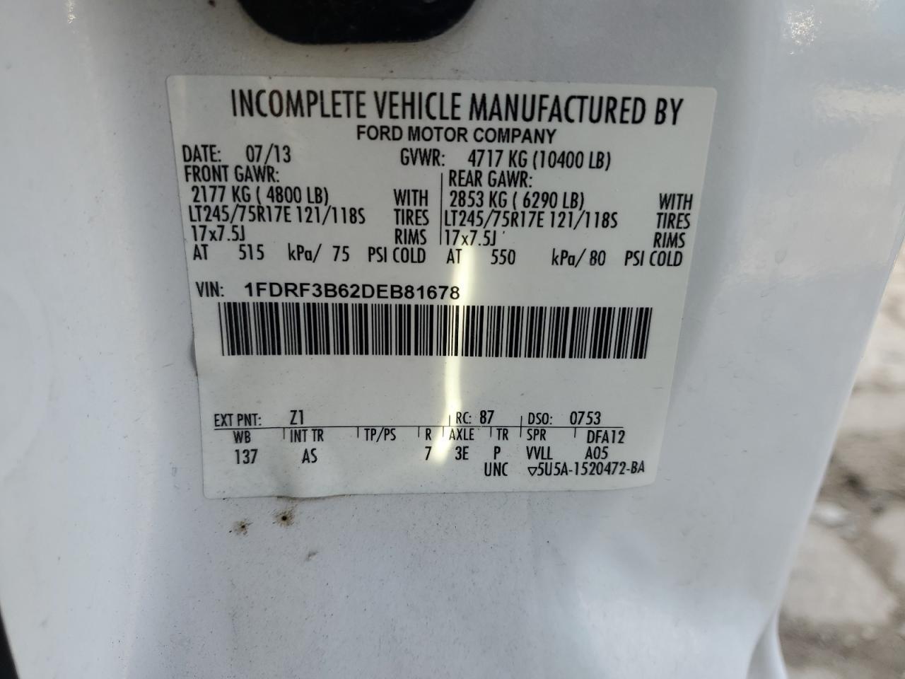 2013 Ford F350 Super Duty