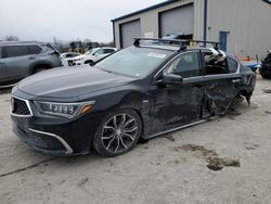 Acura rlx salvage cars for sale: 2018 Acura RLX Sport Hybrid Advance