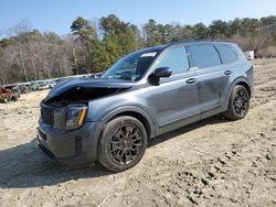 KIA salvage cars for sale: 2022 KIA Telluride EX