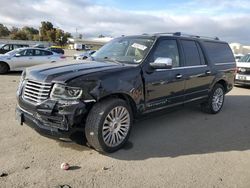 Salvage cars for sale from Copart Martinez, CA: 2017 Lincoln Navigator L Reserve