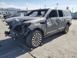 Salvage cars for sale from Copart Sun Valley, CA: 2018 Lincoln Navigator L Reserve