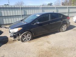 KIA salvage cars for sale: 2016 KIA Forte LX