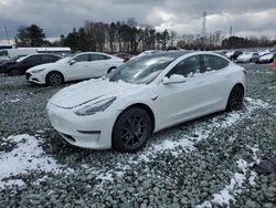 Tesla salvage cars for sale: 2020 Tesla Model 3