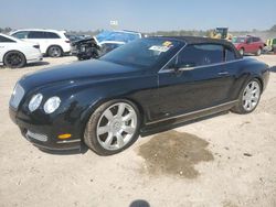 Bentley salvage cars for sale: 2007 Bentley Continental GTC