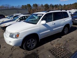 Toyota Highlander salvage cars for sale: 2007 Toyota Highlander Sport