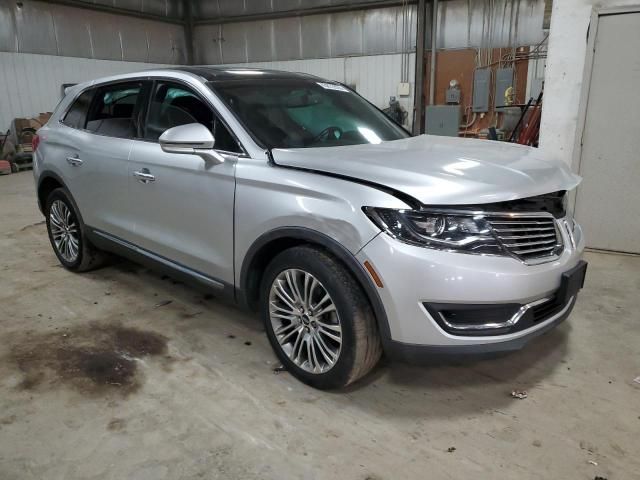 2016 Lincoln MKX Reserve