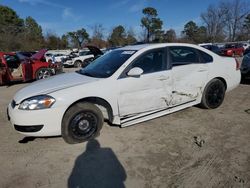 Chevrolet Impala salvage cars for sale: 2016 Chevrolet Impala Limited Police