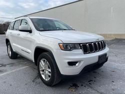 Salvage cars for sale from Copart Mendon, MA: 2017 Jeep Grand Cherokee Laredo