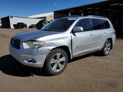 Toyota Highlander salvage cars for sale: 2008 Toyota Highlander Sport