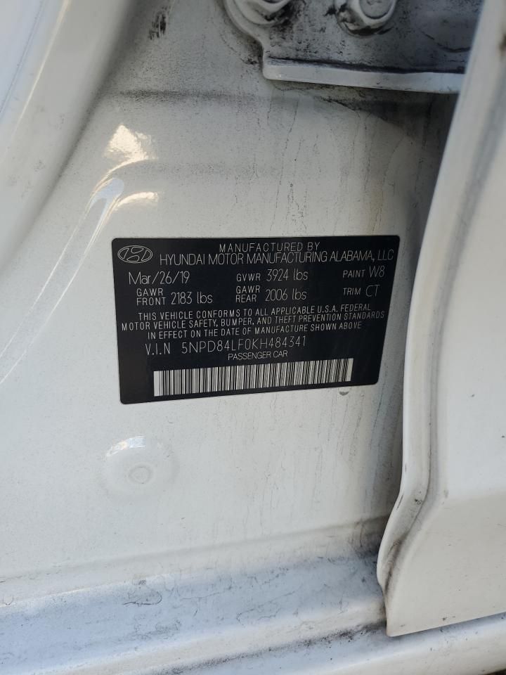 2019 Hyundai Elantra sel