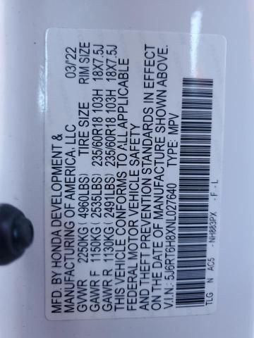 2022 Honda CR-V EXL