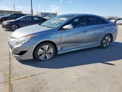 Salvage cars for sale from Copart Grand Prairie, TX: 2015 Hyundai Sonata Hybrid