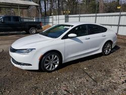 Chrysler 200 salvage cars for sale: 2015 Chrysler 200 S