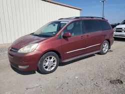 Toyota Sienna xle salvage cars for sale: 2004 Toyota Sienna XLE