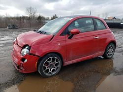 Fiat salvage cars for sale: 2012 Fiat 500 Sport