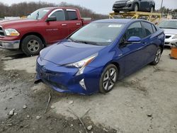 Salvage cars for sale from Copart Windsor, NJ: 2017 Toyota Prius