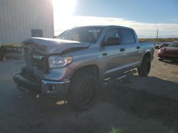 Toyota Tundra salvage cars for sale: 2017 Toyota Tundra Crewmax SR5