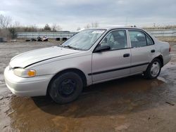 Vehiculos salvage en venta de Copart Columbia Station, OH: 2001 Chevrolet GEO Prizm Base