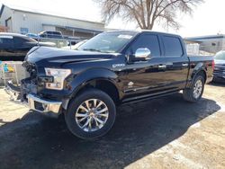 Ford f-150 salvage cars for sale: 2017 Ford F150 Supercrew