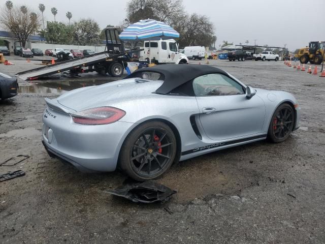 2016 Porsche Boxster Spyder