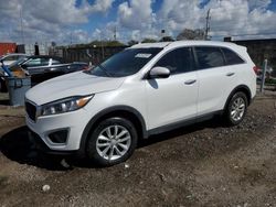 Salvage cars for sale from Copart Homestead, FL: 2018 KIA Sorento LX