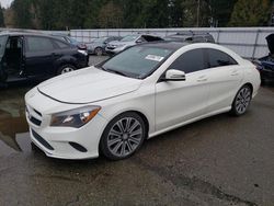 Mercedes-Benz salvage cars for sale: 2017 Mercedes-Benz CLA 250 4matic