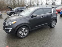 Salvage cars for sale from Copart Arlington, WA: 2016 KIA Sportage EX