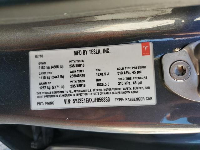 2018 Tesla Model 3