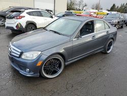 Mercedes-Benz salvage cars for sale: 2009 Mercedes-Benz C300