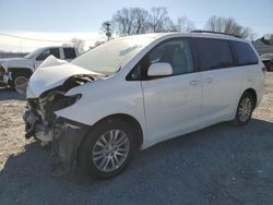 Toyota Sienna xle salvage cars for sale: 2011 Toyota Sienna XLE