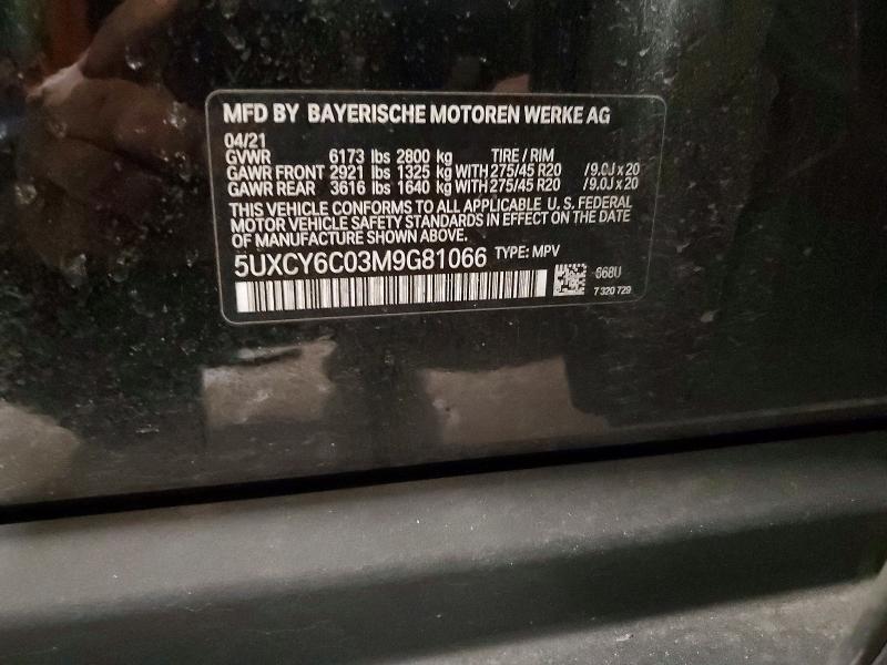 2021 BMW X6 Xdrive40i