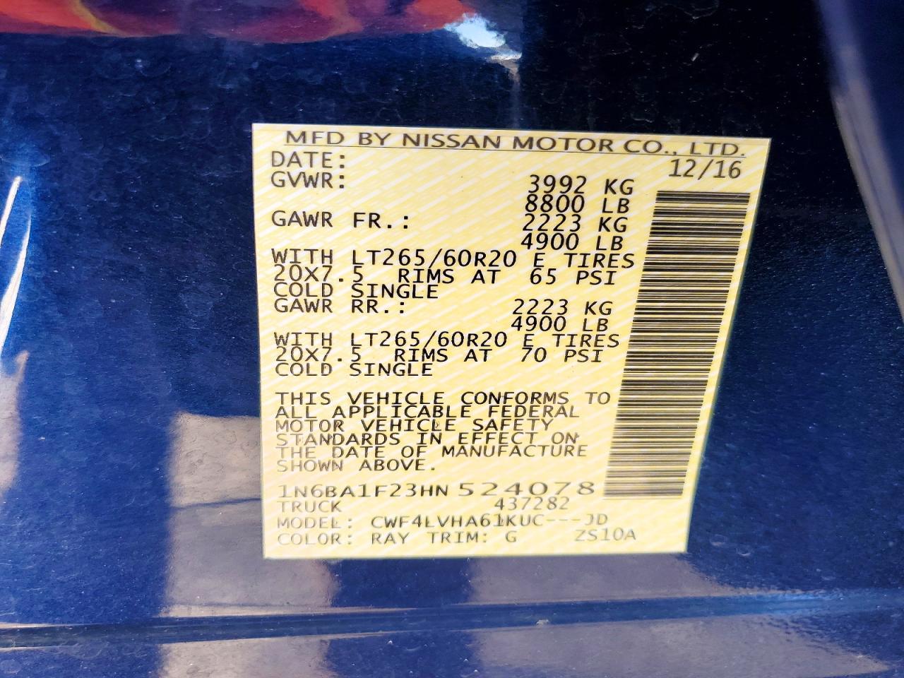 2017 Nissan Titan XD SL