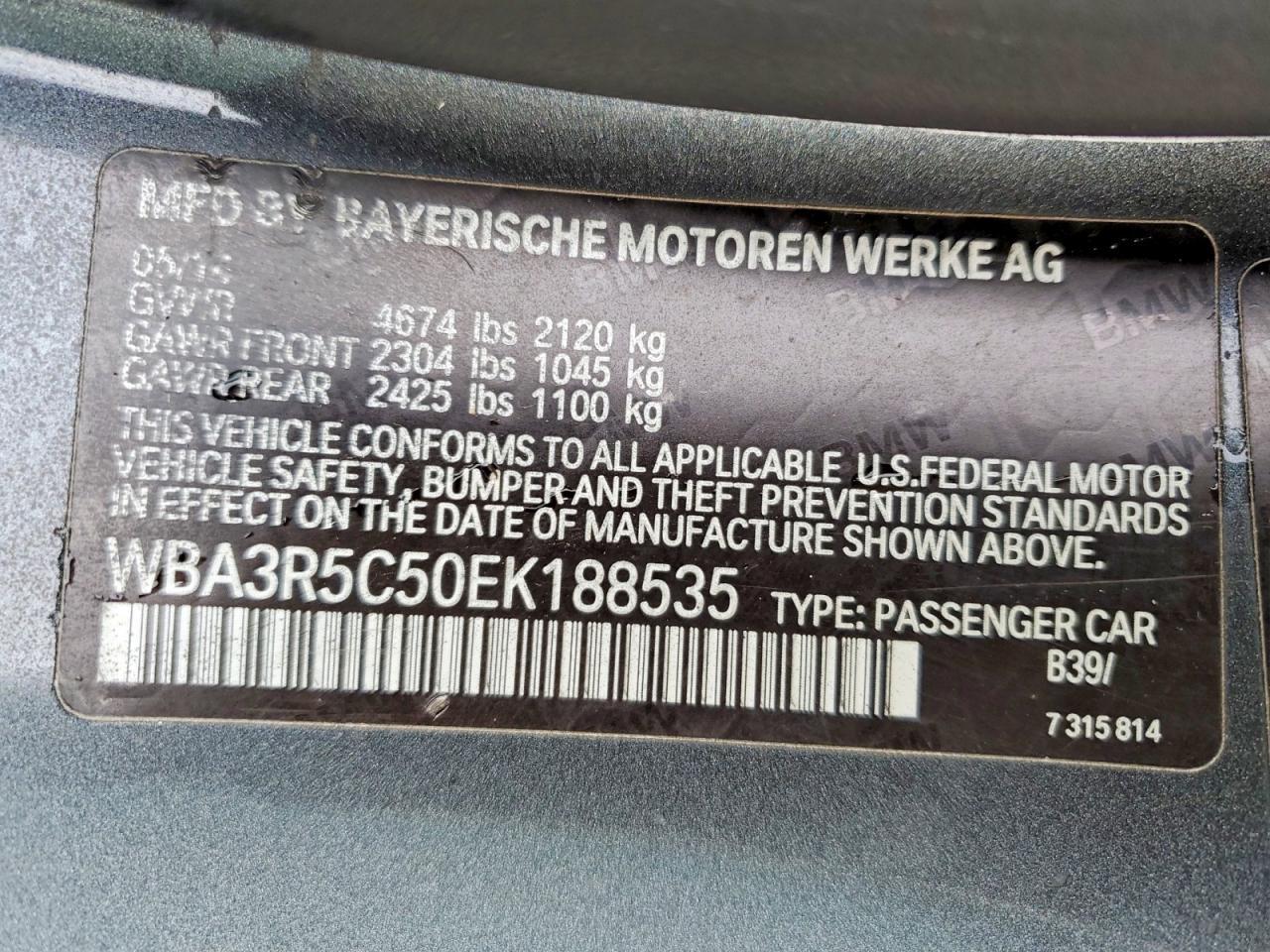 2014 BMW 435 xi