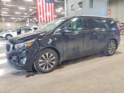 KIA salvage cars for sale: 2017 KIA Sedona sx