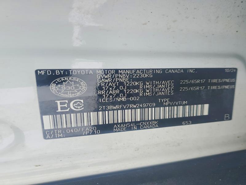 2024 Toyota Rav4 le