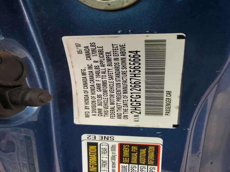 2007 Honda Civic lx