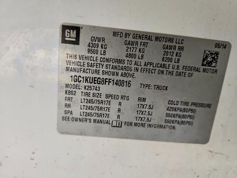 2015 Chevrolet Silverado K2500 Heavy Duty