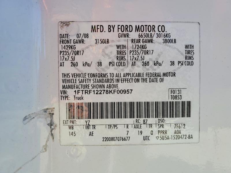 2008 Ford F150