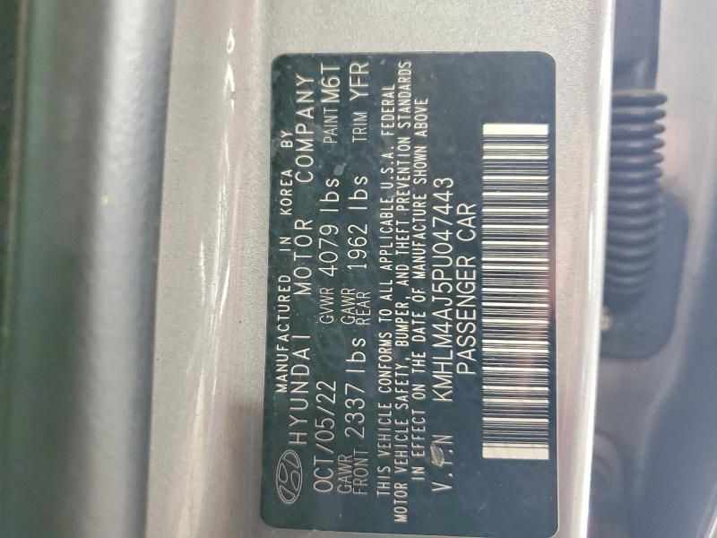 2023 Hyundai Elantra Blue