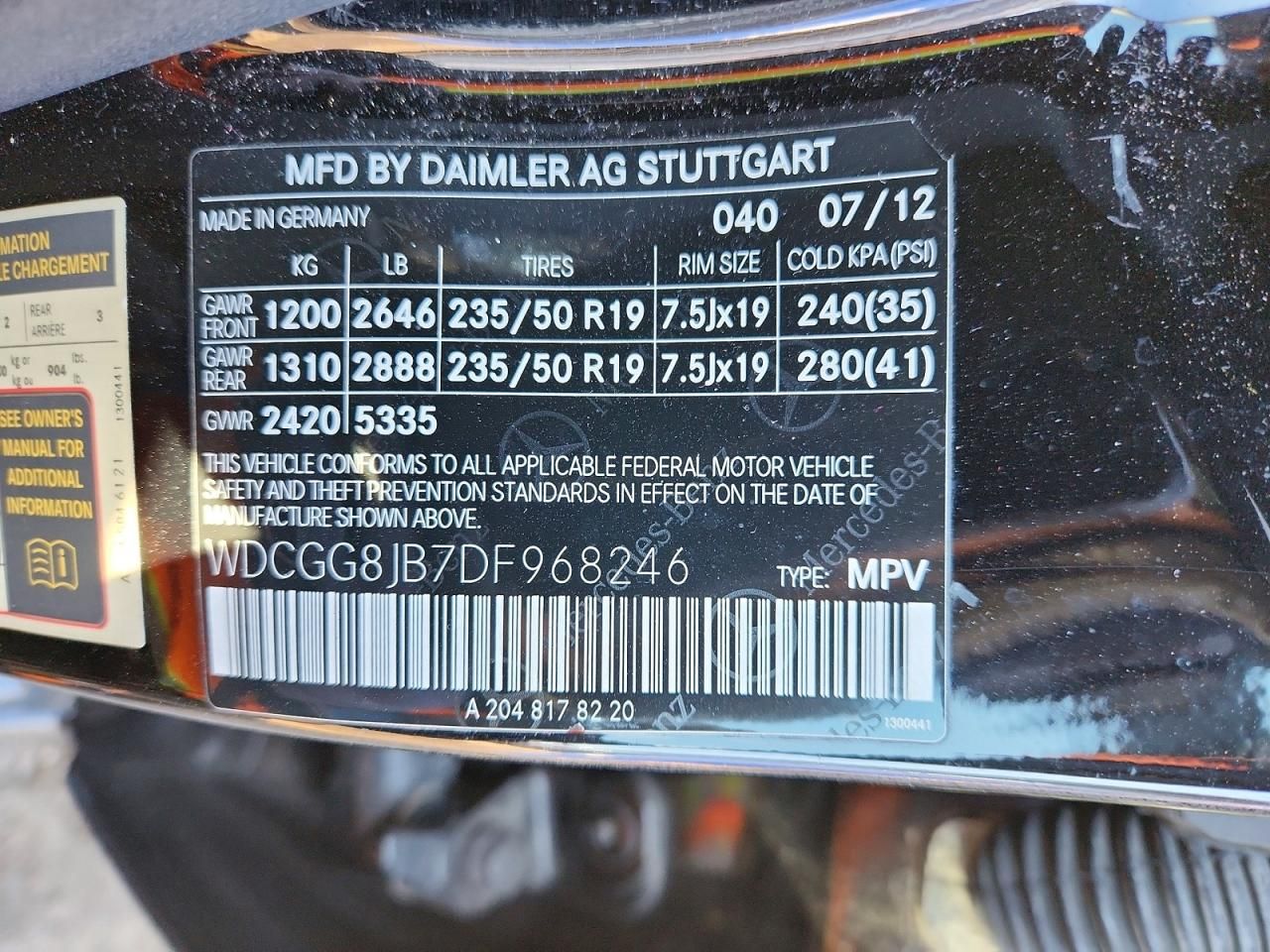 2013 Mercedes-Benz Glk 350 4matic