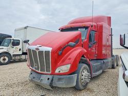 Salvage trucks for sale at New Braunfels, TX auction: 2019 Peterbilt 579 Semi Truck