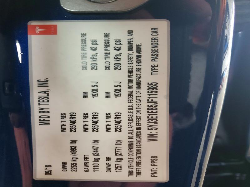 2018 Tesla Model 3